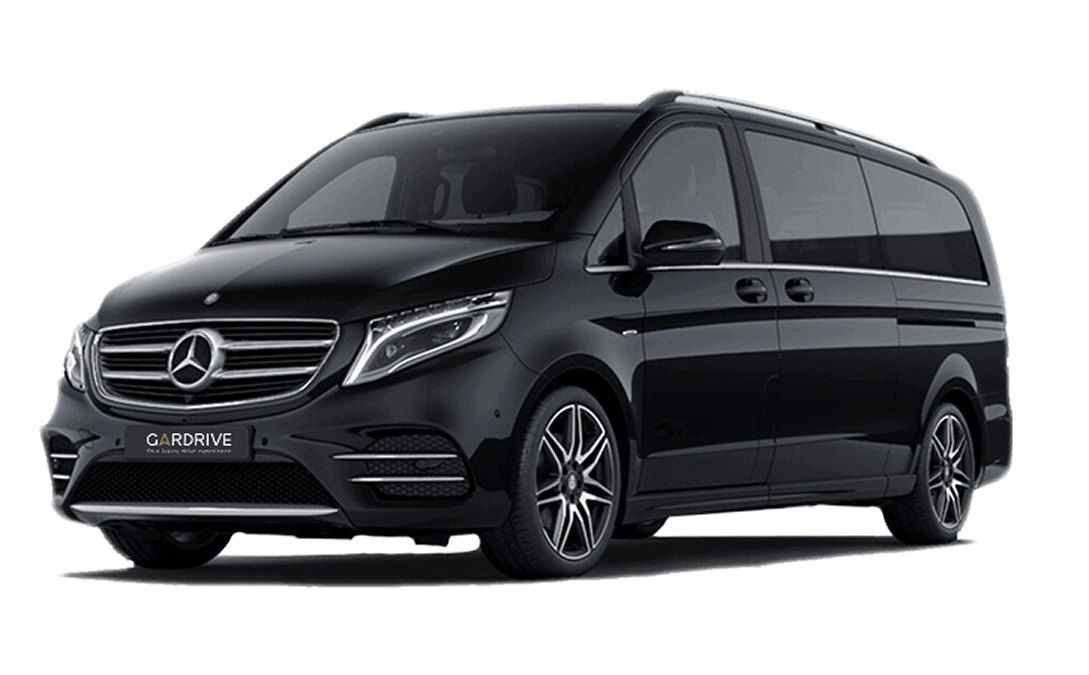 mercedes v class luxury van transfer